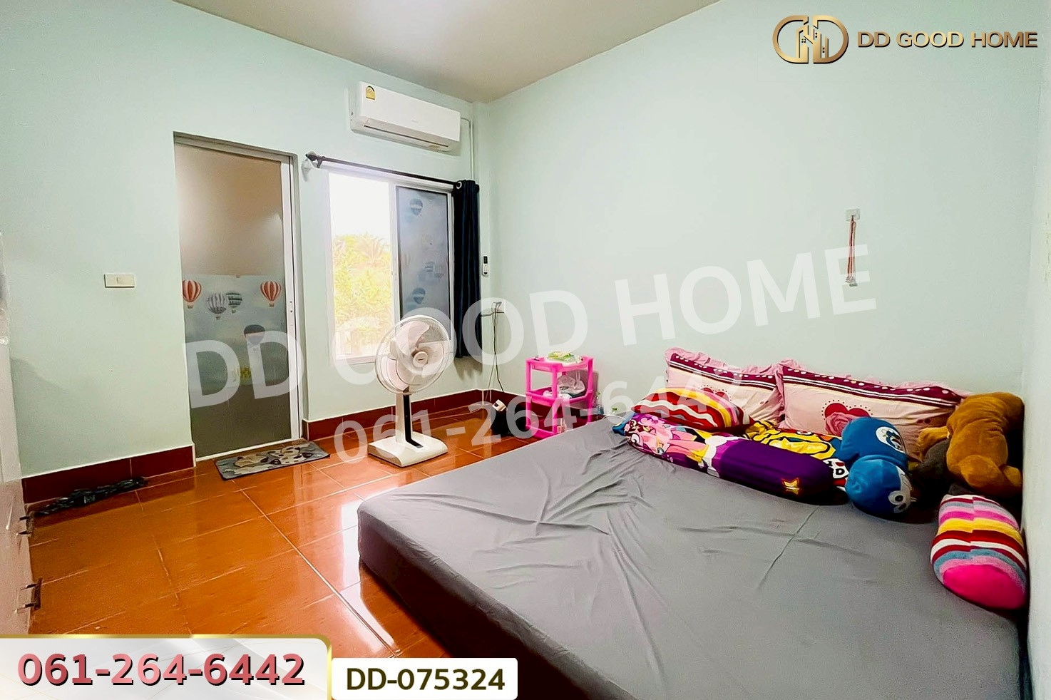 DD-075324 บ้านเดี่ยว หนองขาม ศรีราชา ชลบุรี ใกล้สนามบินหนองค้อ